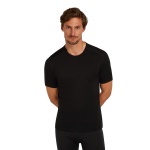 Icebreaker Unterwäsche Tshirt 200 Oasis SS Crewe enganliegend (Merinowolle) schwarz Herren